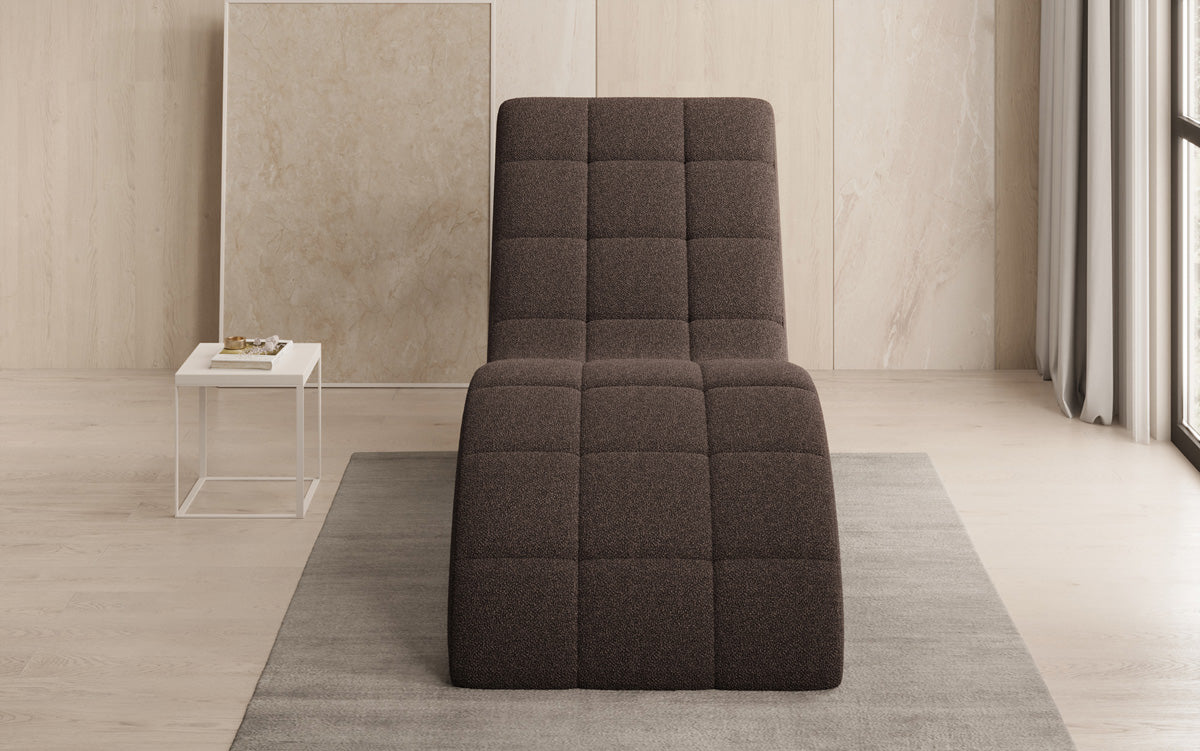 Designer Relax-Liege Nela in Bouclé