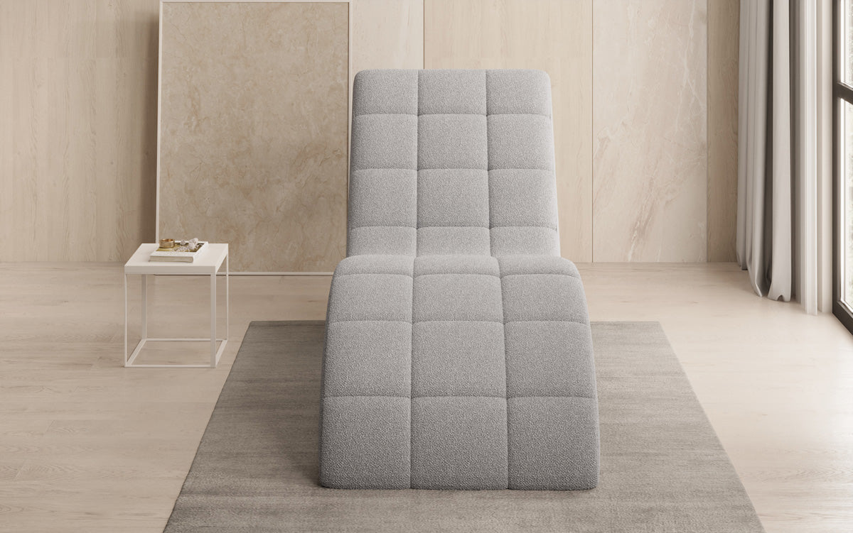 Designer Relax-Liege Nela in Bouclé