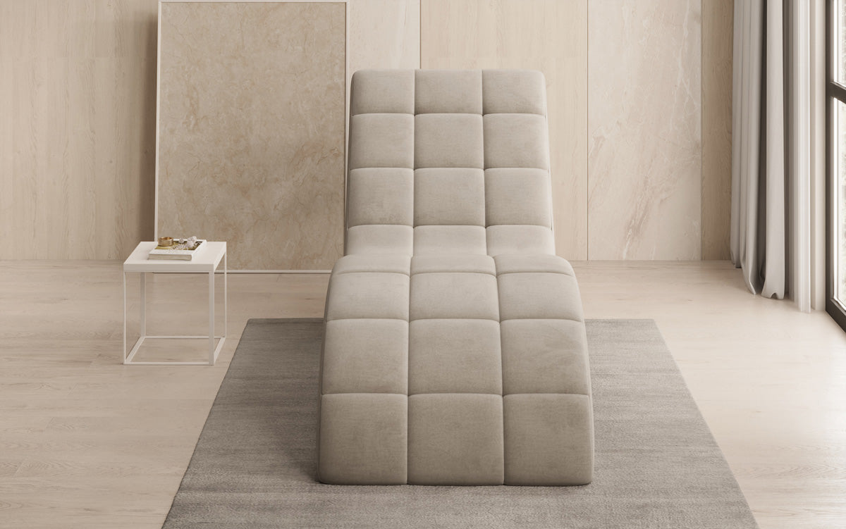 Designer Relax-Liege Nela in Samt