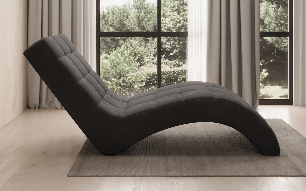 Designer Relax-Liege Nela in Samt