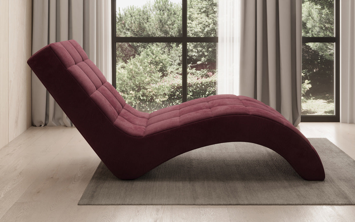 Designer Relax-Liege Nela in Samt