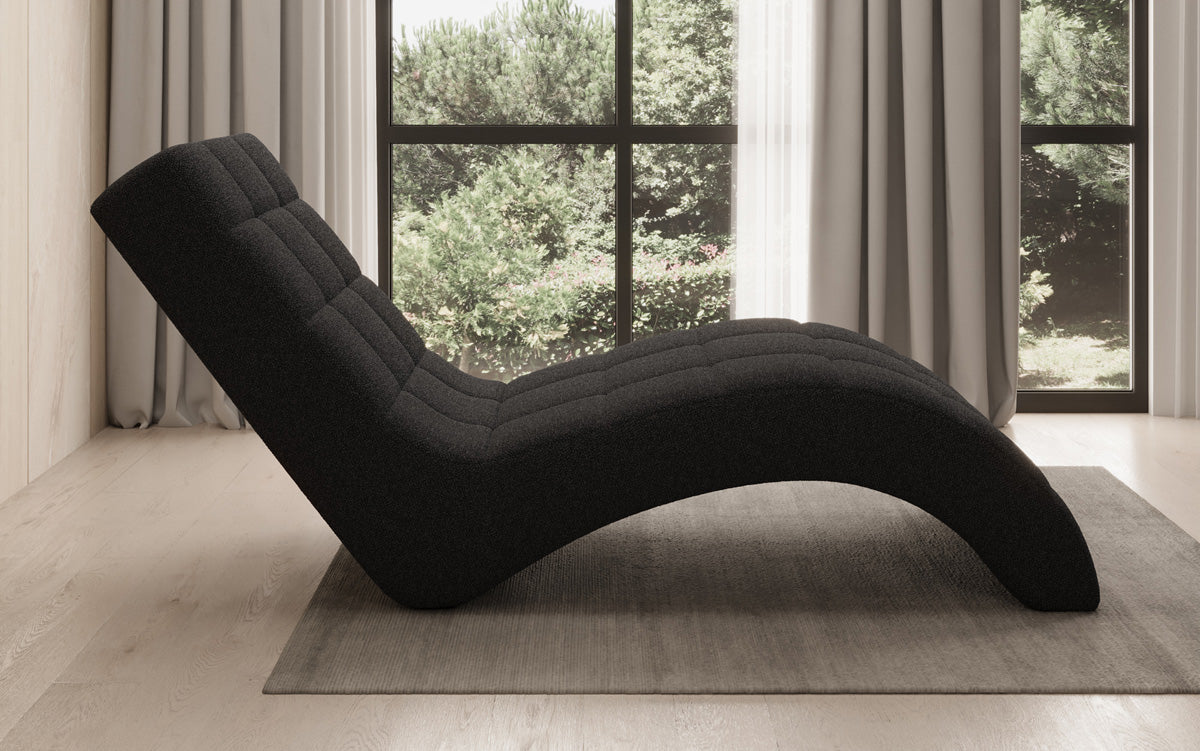 Designer Relax-Liege Nela in Bouclé