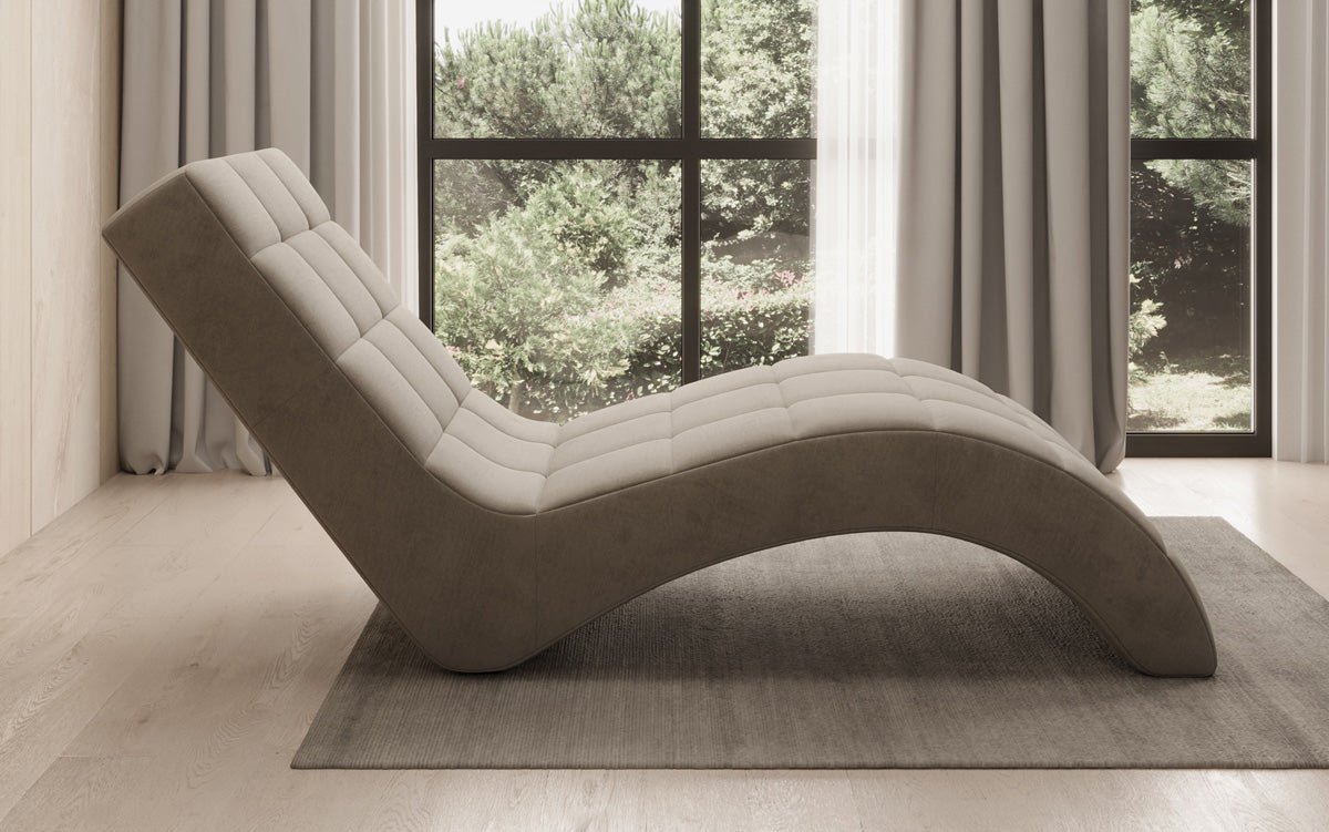 Designer Relax-Liege Nela a Samt