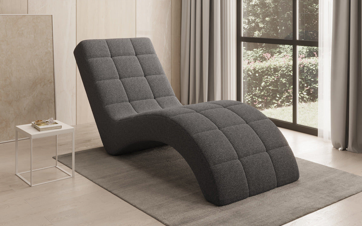 Designer Relax-Liege Nela in Bouclé