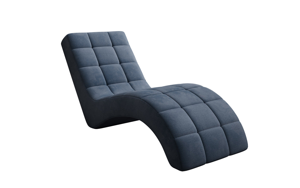 Designer Relax-Liege Nela in Samt
