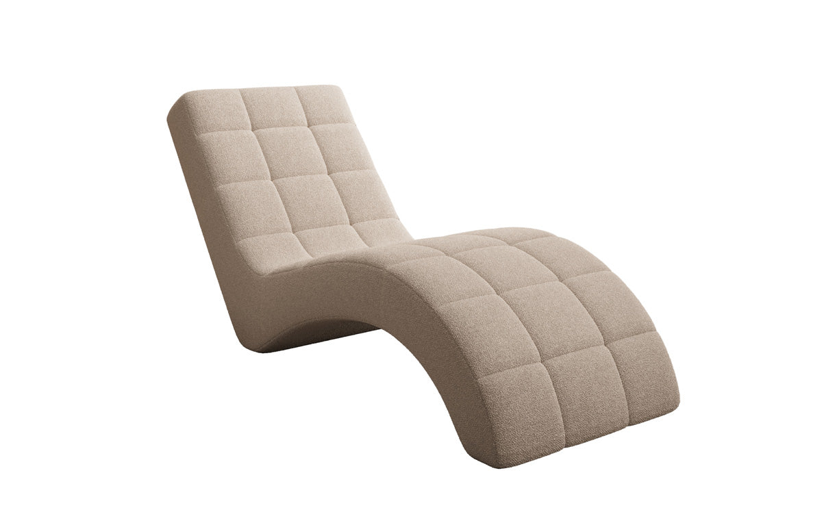 Designer Relax-Liege Nela in Bouclé