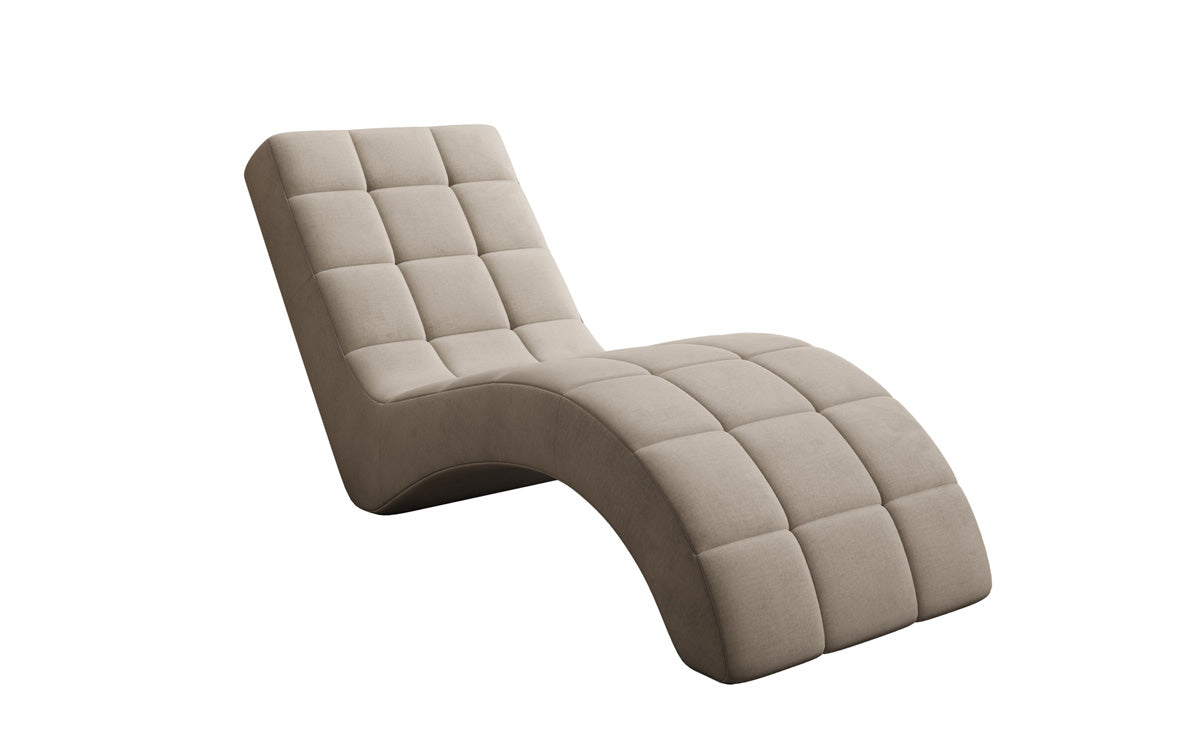 Designer Relax-Liege Nela in Samt