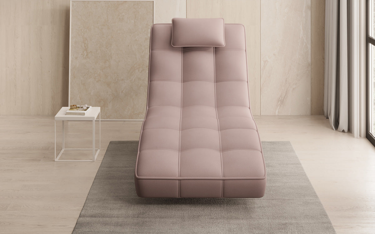 Designer Relax-Liege Livara Stoff mit Drehfunktion