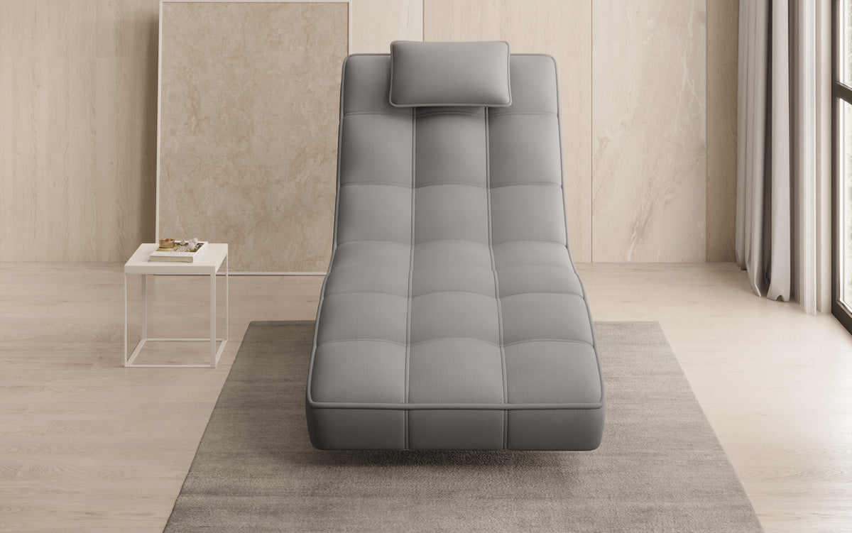 Designer Relax-Liege Livara Stoff mit Drehfunktion
