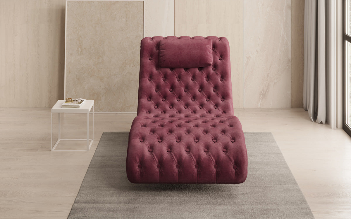 Designer Relax-Liege Elarion in Samt