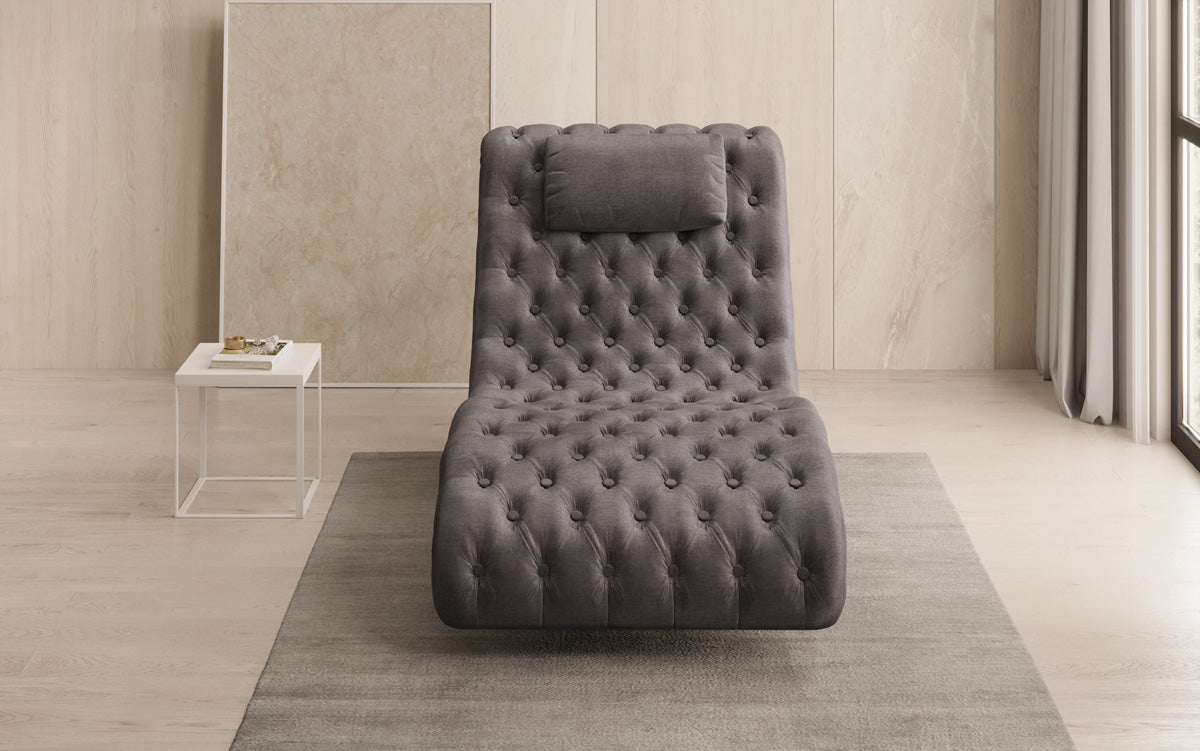 Designer Relax-Liege Elarion in Samt