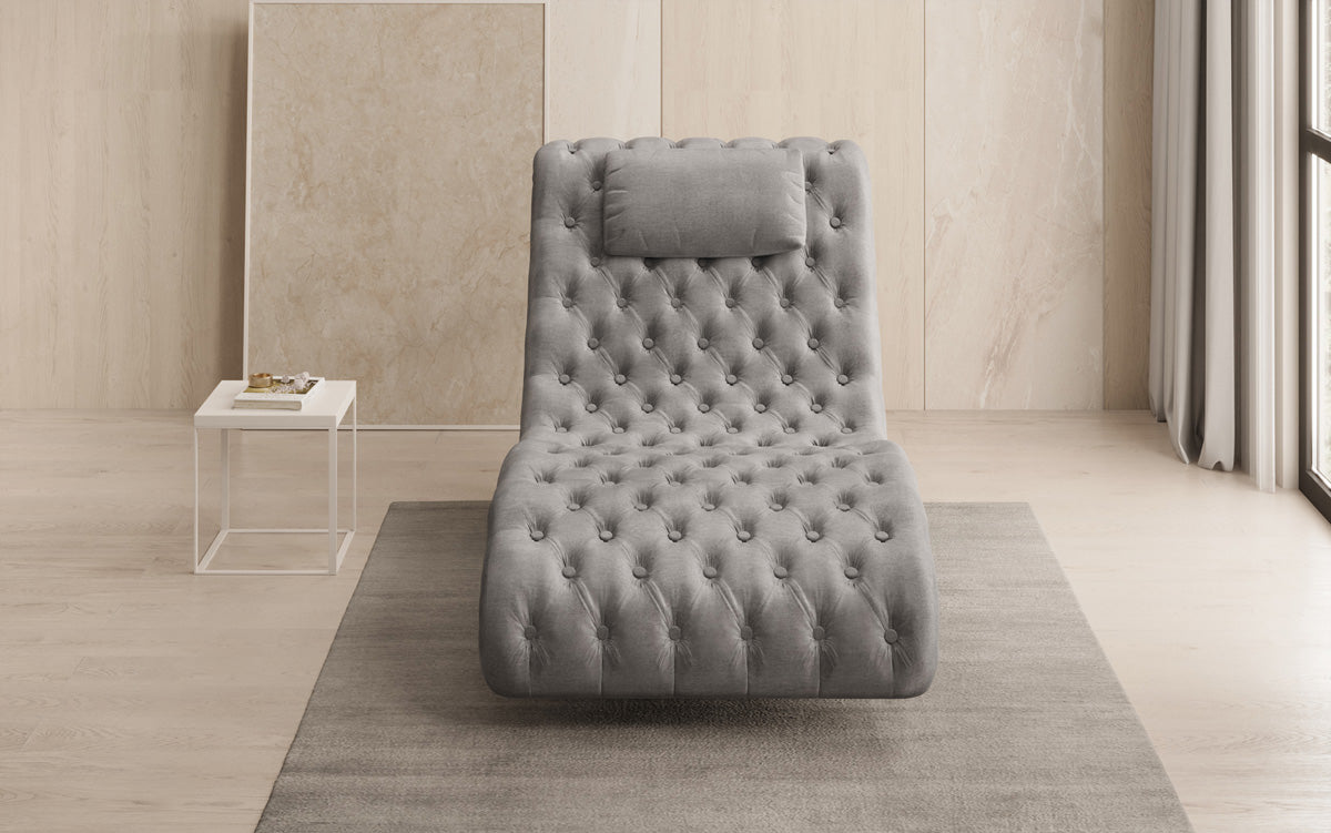 Designer Relax-Liege Elarion in Samt