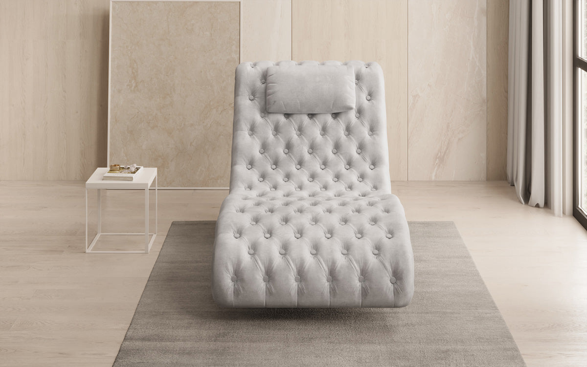 Designer Relax-Liege Elarion in Samt