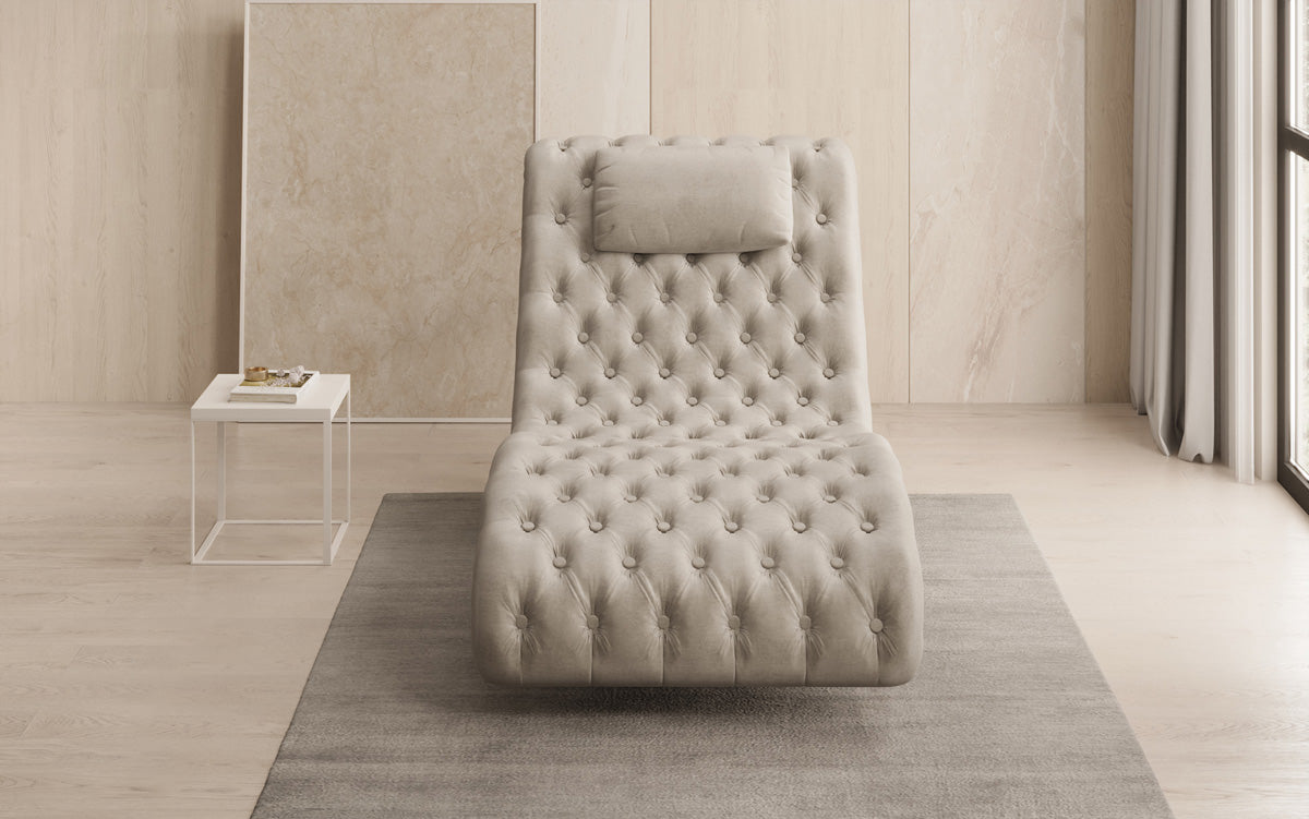 Designer Relax-Liege Elarion in Samt