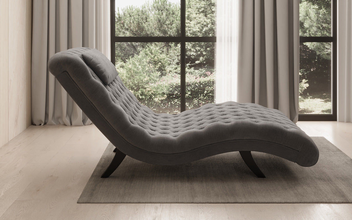 Designer Relax-Liege Elarion in Samt