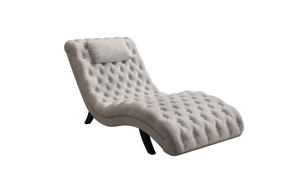 Designer Relax-Liege Elarion in Samt