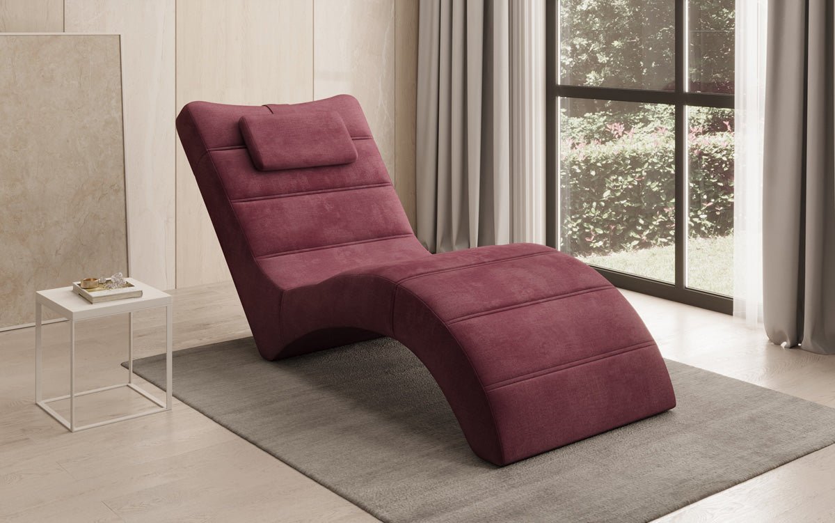 Designer Entspanungs-Ligg Leon a Samt
