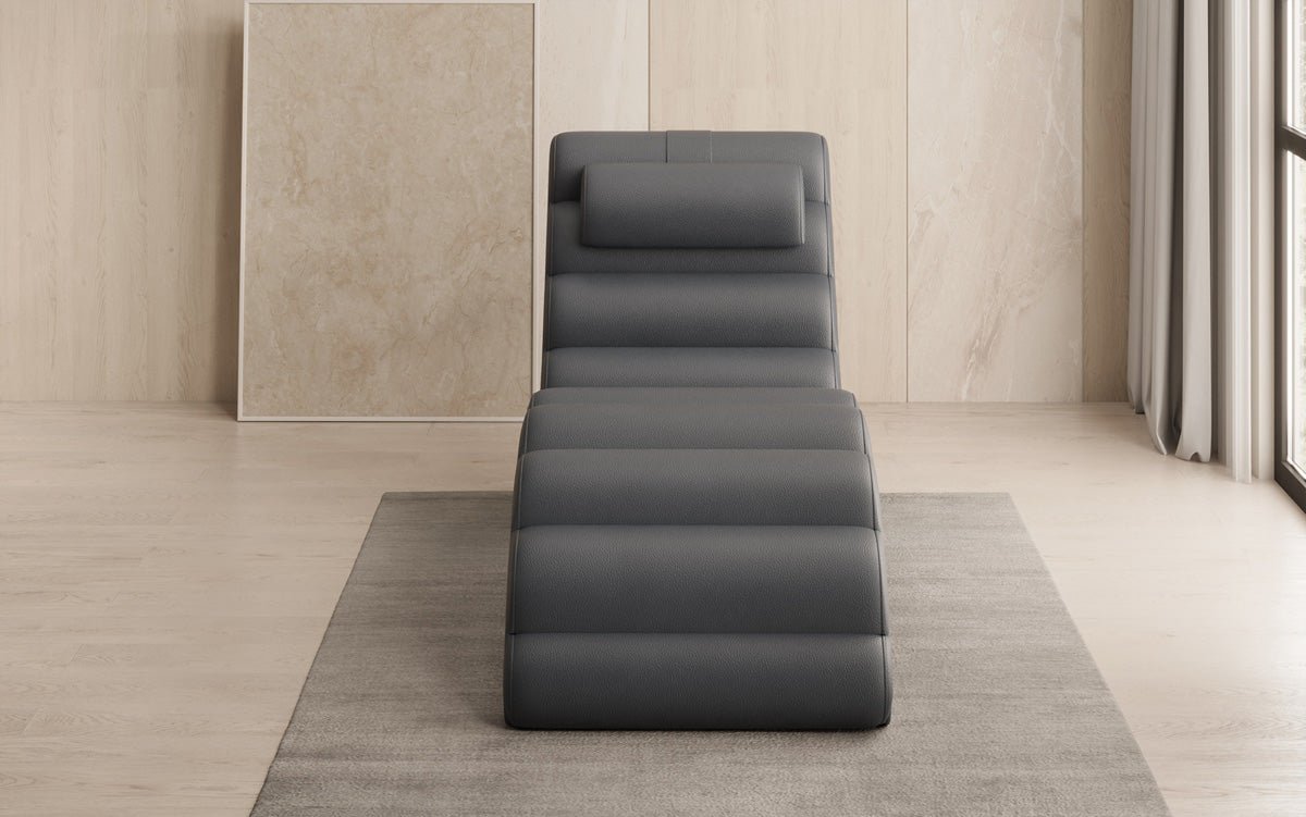 Designer Relax-Liege Malina a Echtleder