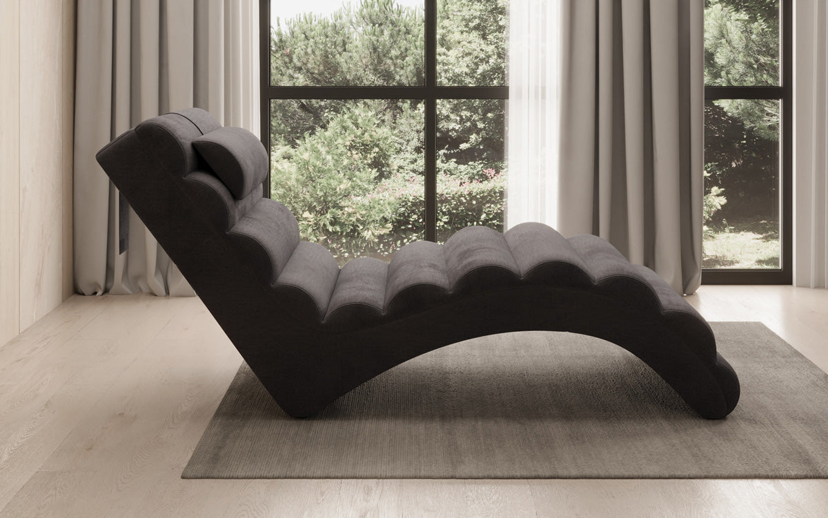 Designer Relax-Liege Malina in Samt