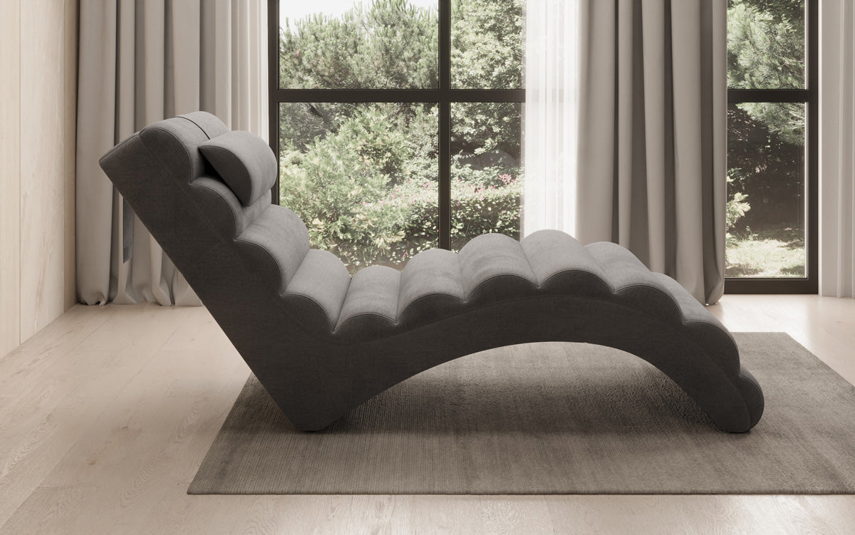 Designer Relax-Liege Malina in Samt