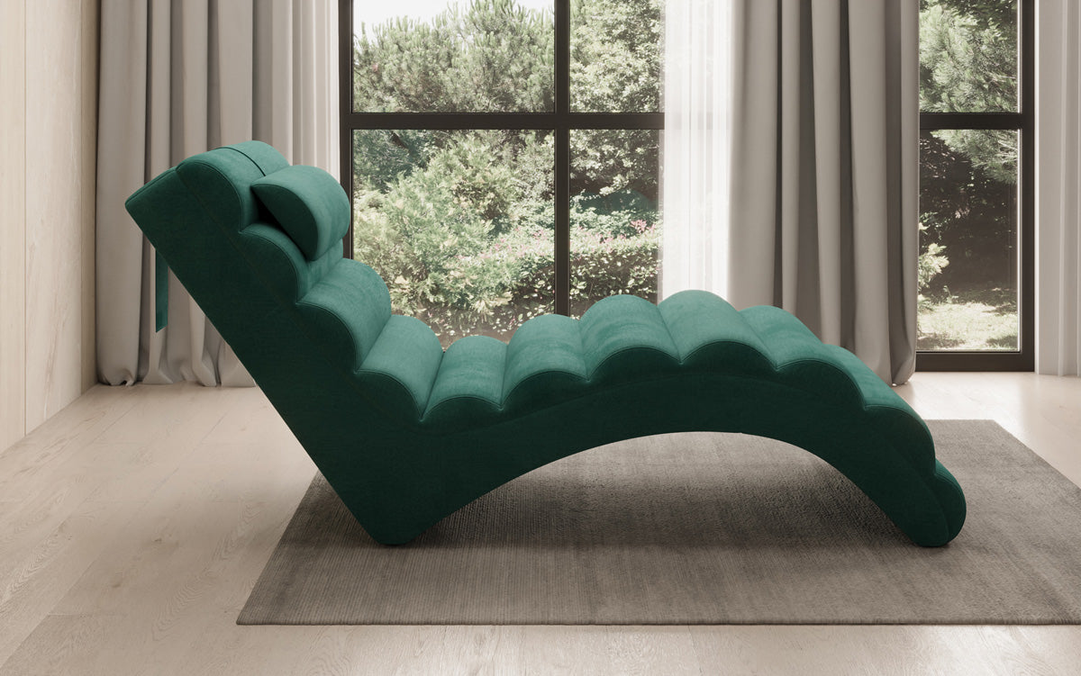 Designer Relax-Liege Malina in Samt