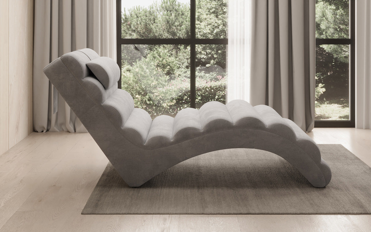 Designer Relax-Liege Malina in Samt