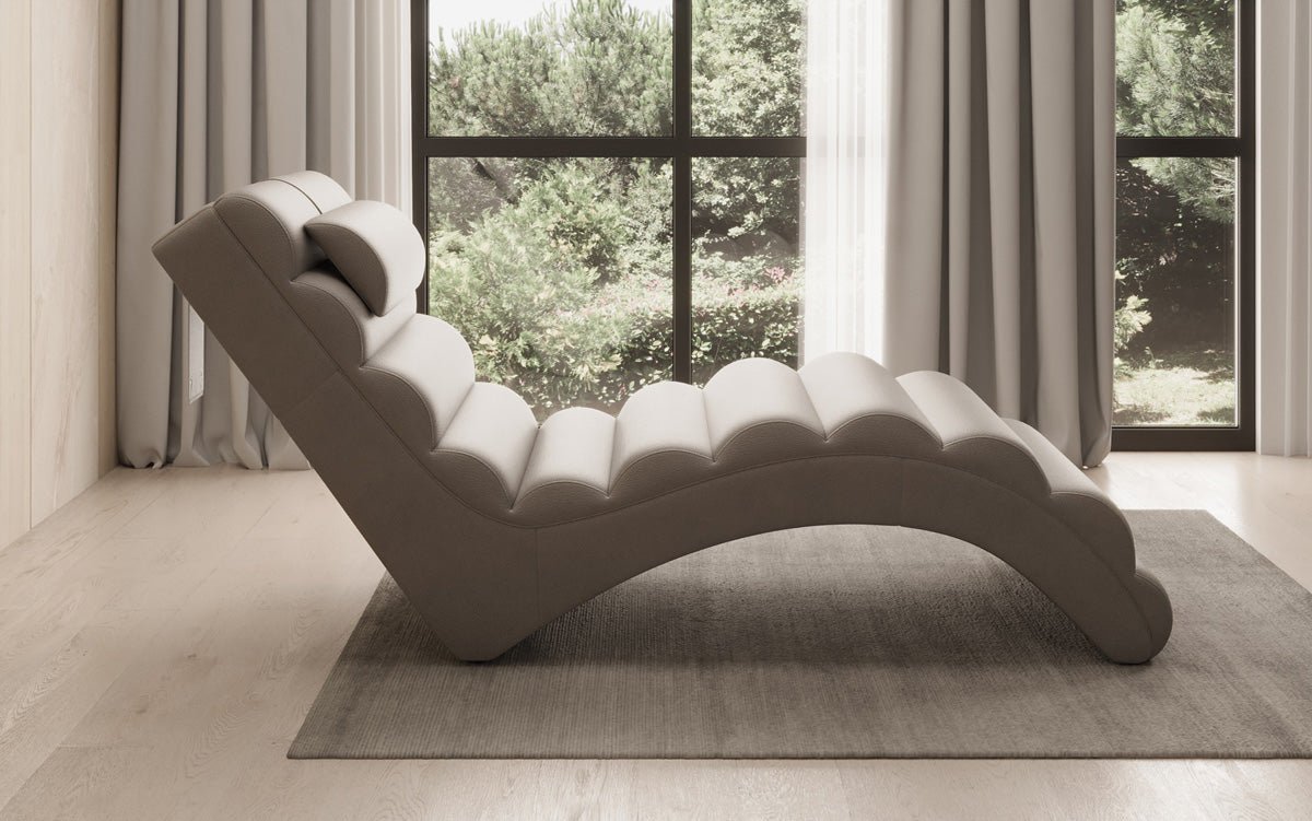 Designer Relax-Liege Malina a Echtleder
