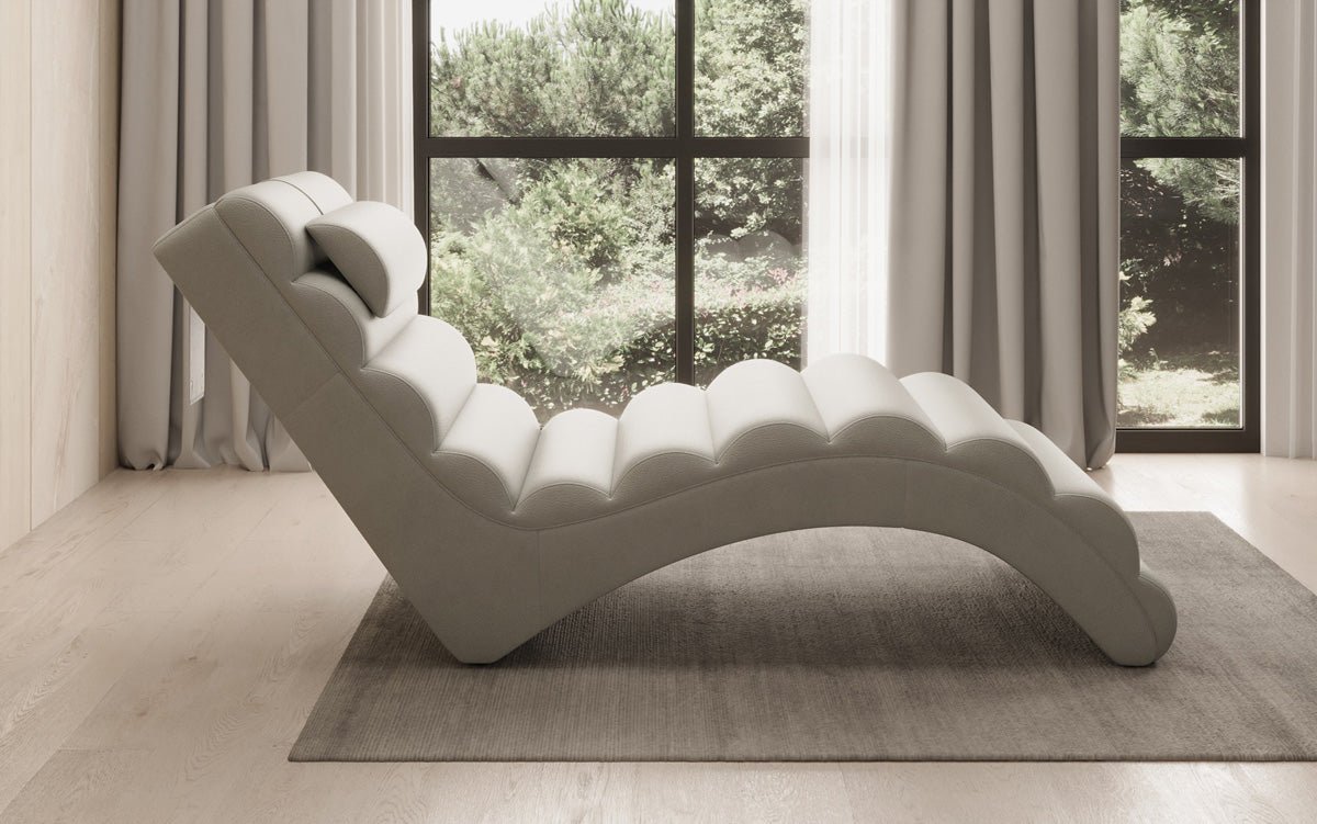 Designer Relax-Liege Malina a Echtleder