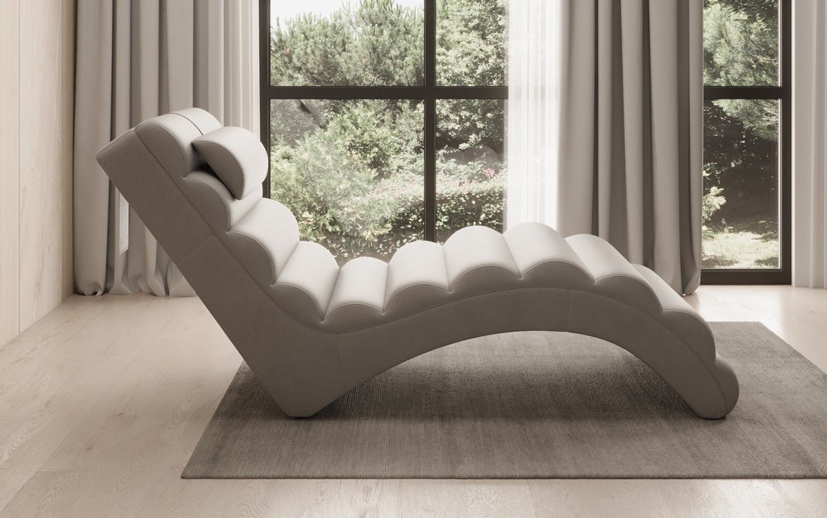 Designer Relax-Liege Malina a Echtleder