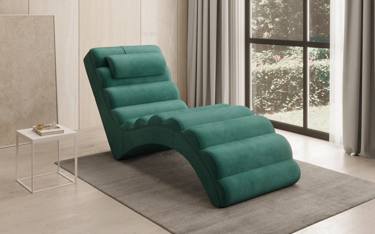 Designer Relax-Liege Malina in Samt