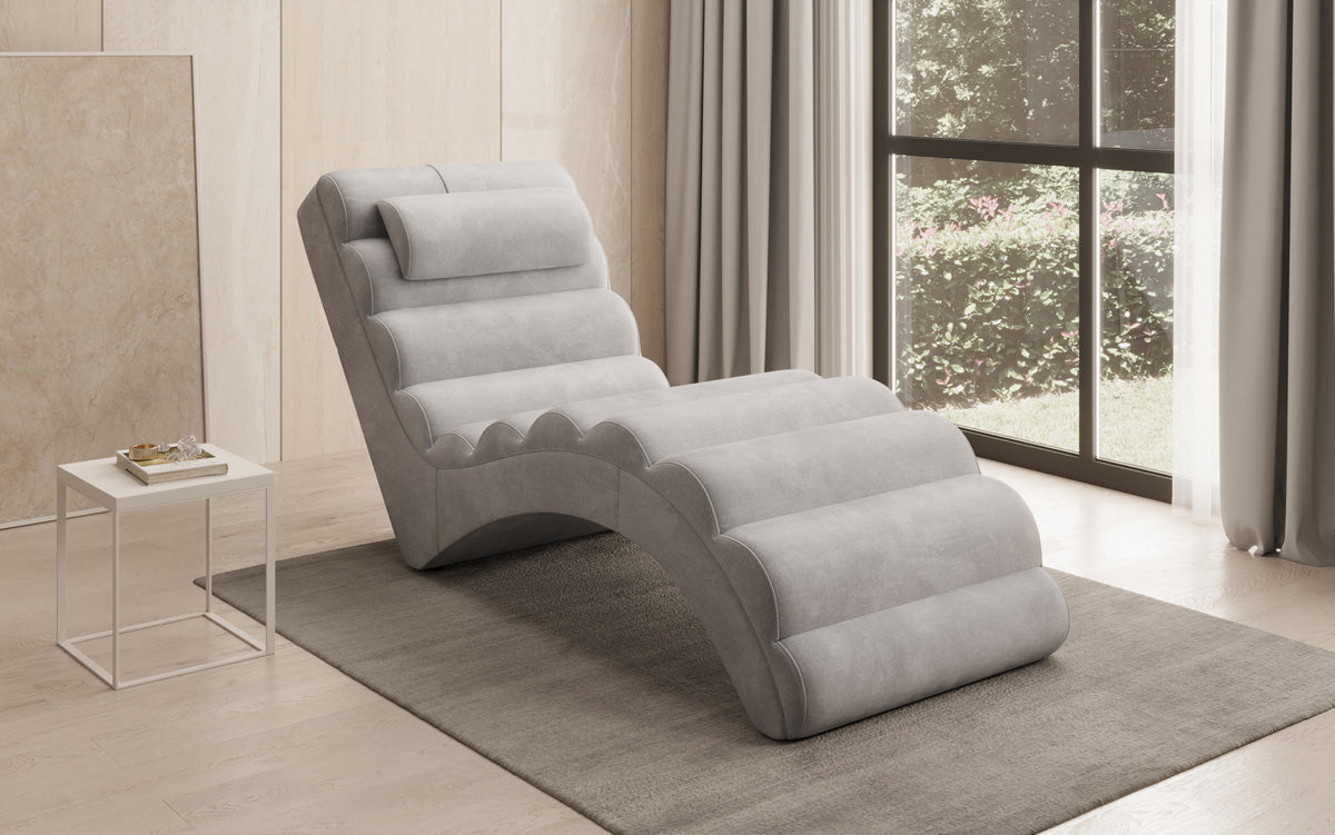 Designer Relax-Liege Malina in Samt