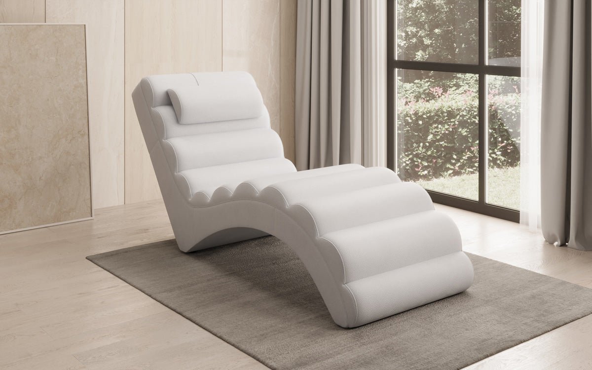 Designer Relax-Liege Malina a Echtleder