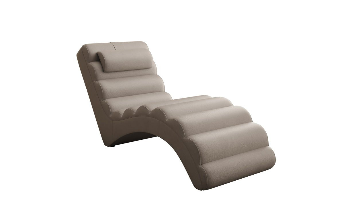 Designer Relax-Liege Malina a Echtleder