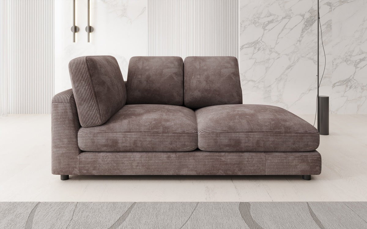 Designer Chaiselounge/Sofa Thalessa am Cord