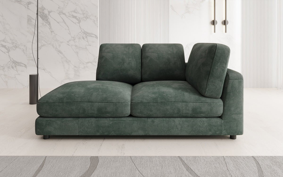 Designer Chaiselounge/Sofa Thalessa am Cord