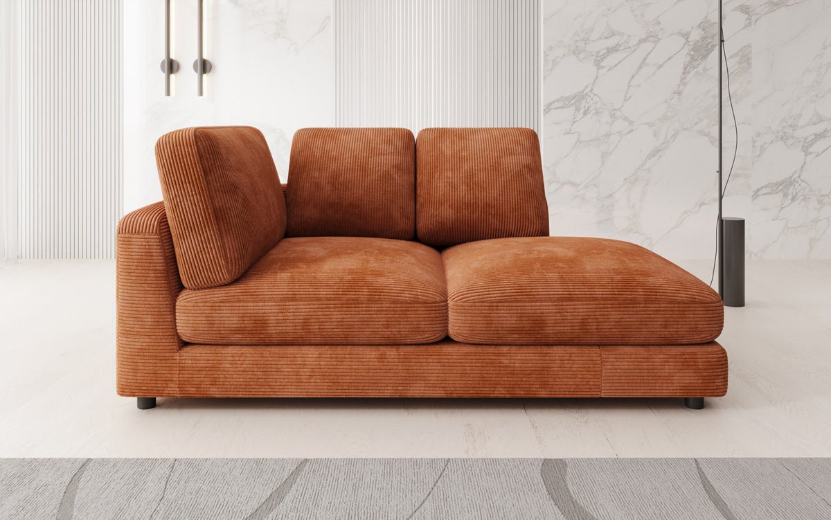 Designer Chaiselounge/Sofa Thalessa am Cord