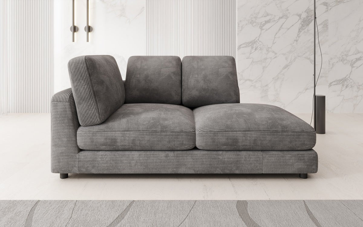 Designer Chaiselounge/Sofa Thalessa am Cord