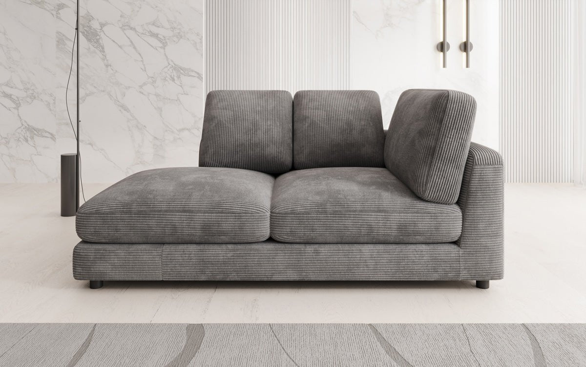Designer Chaiselounge/Sofa Thalessa am Cord