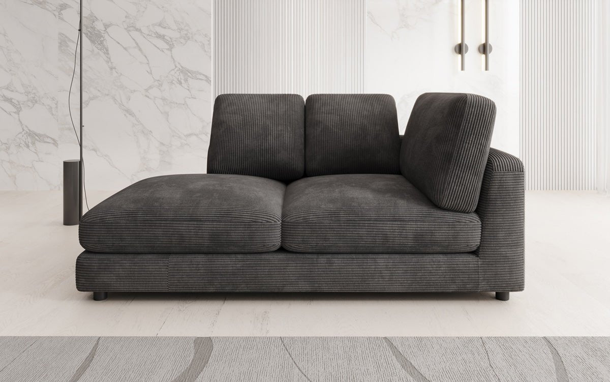 Designer Chaiselounge/Sofa Thalessa am Cord