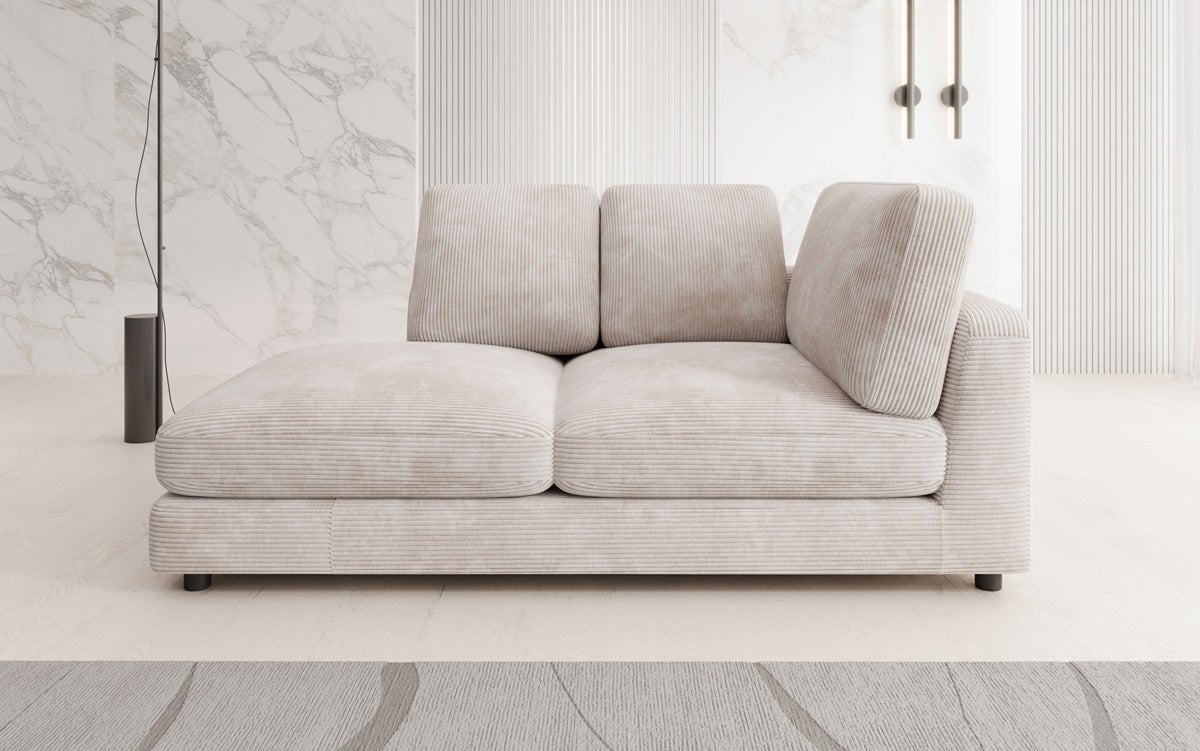 Designer Chaiselounge/Sofa Thalessa am Cord