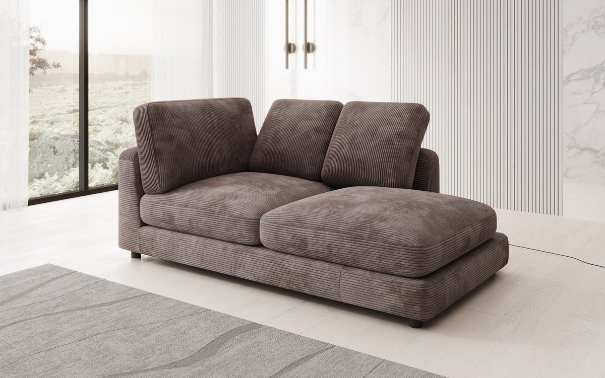 Designer Chaiselounge/Sofa Thalessa am Cord