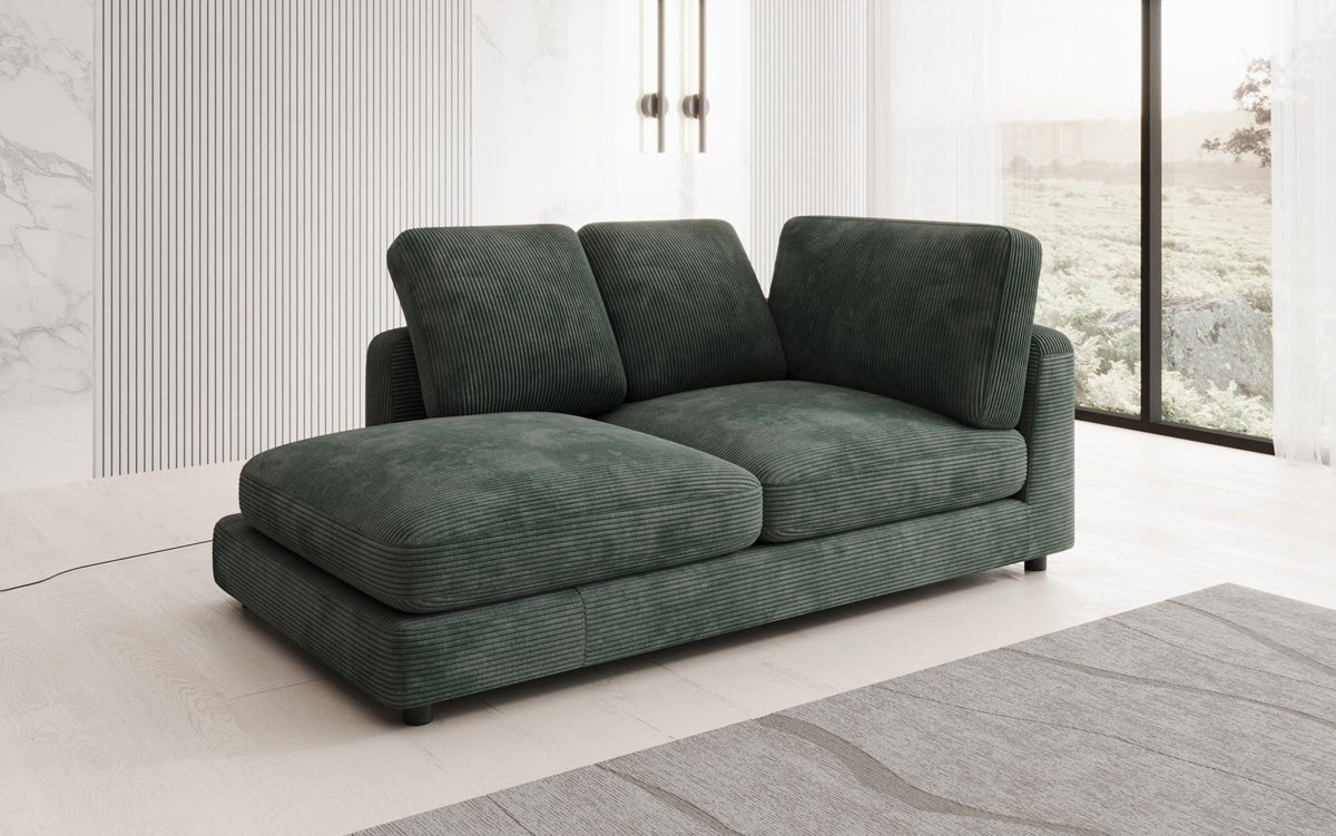 Designer Chaiselounge/Sofa Thalessa am Cord