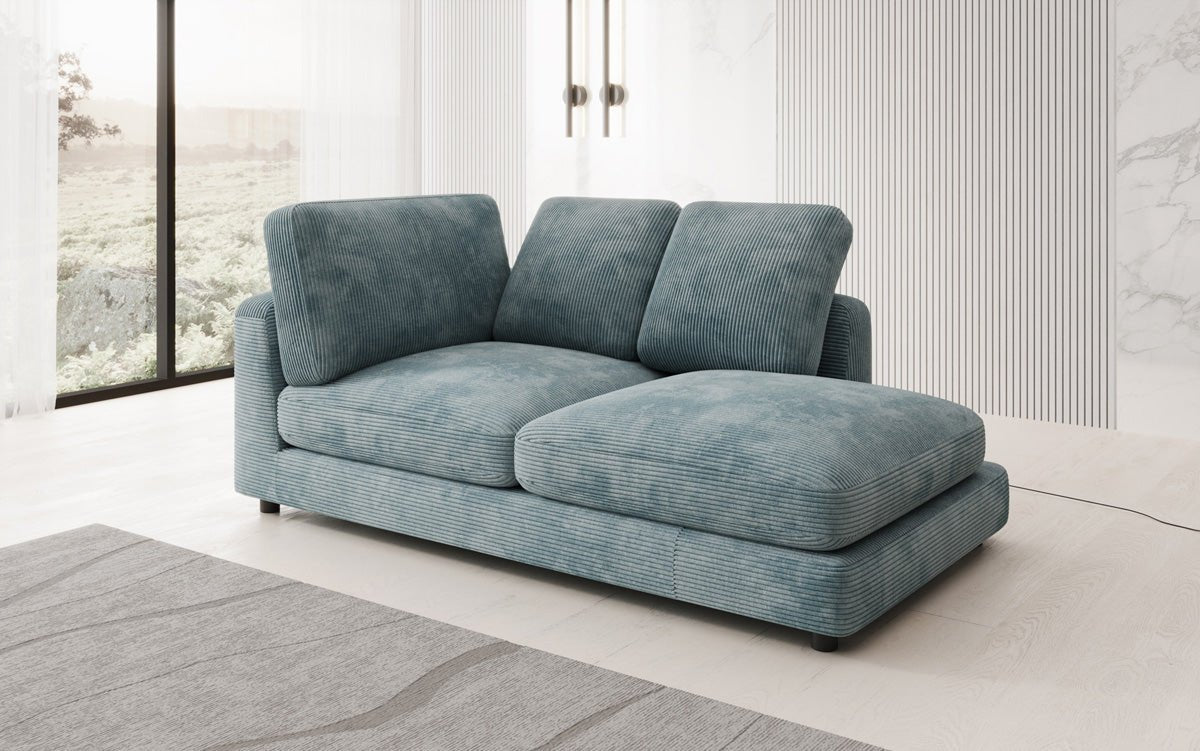 Designer Chaiselounge/Sofa Thalessa am Cord