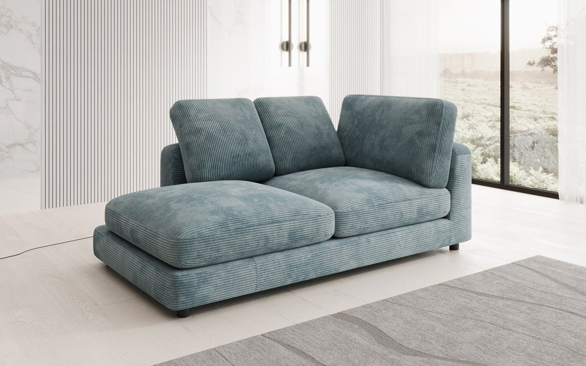 Designer Chaiselounge/Sofa Thalessa am Cord