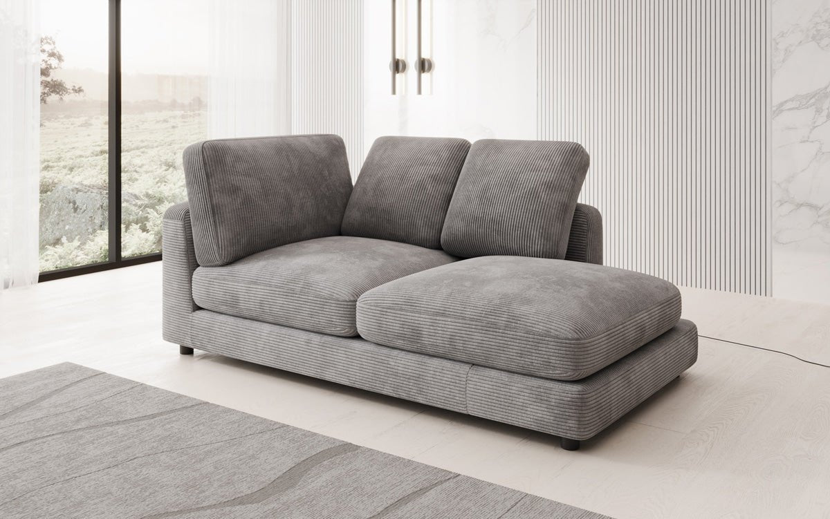 Designer Chaiselounge/Sofa Thalessa am Cord
