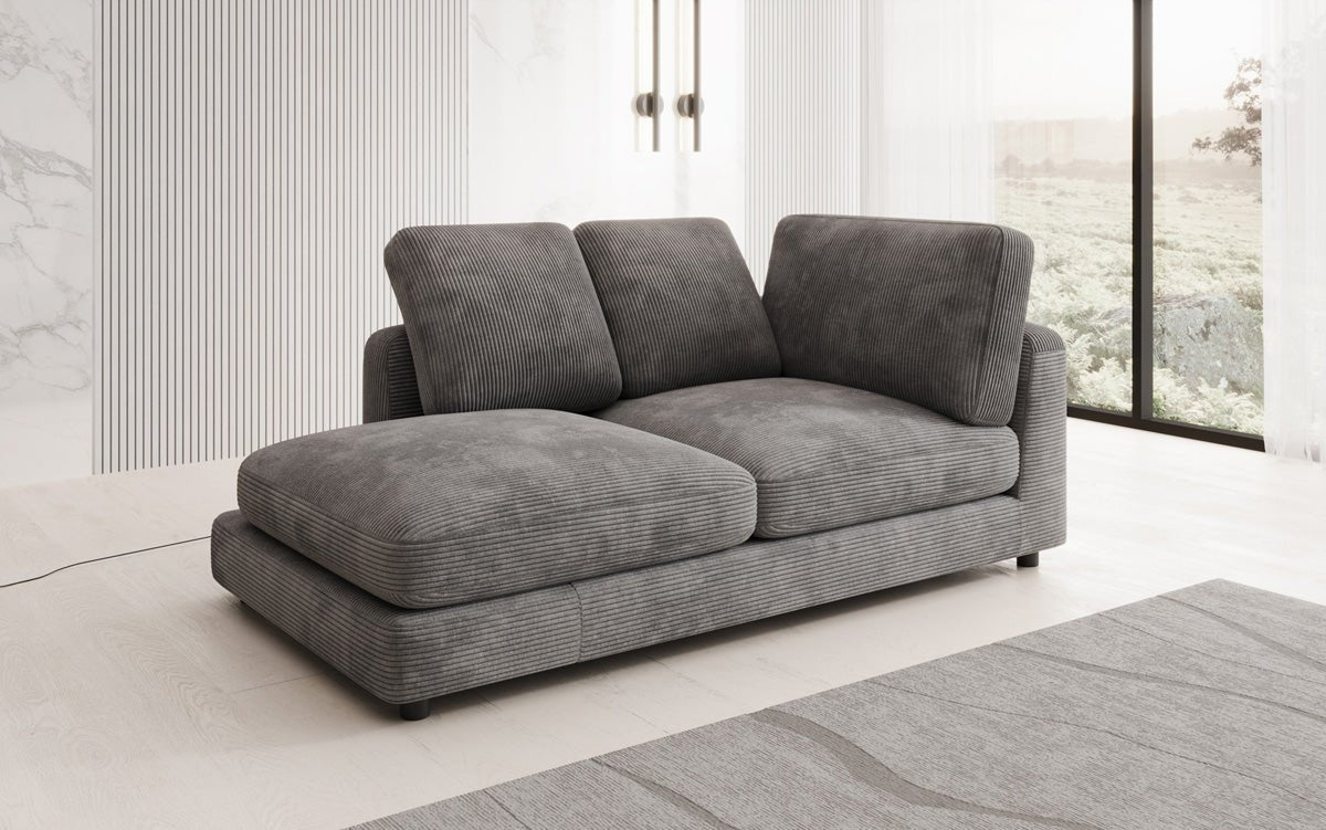Designer Chaiselounge/Sofa Thalessa am Cord