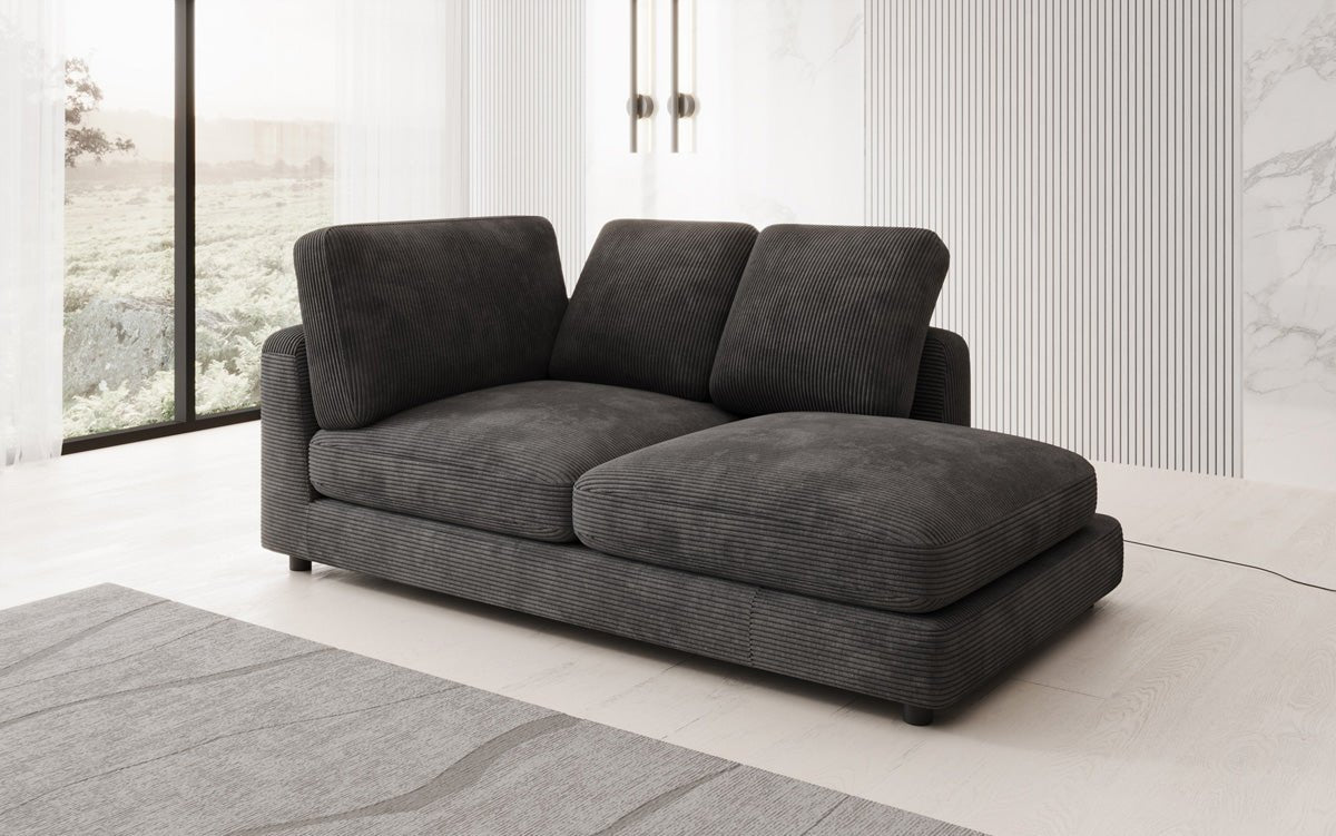 Designer Chaiselounge/Sofa Thalessa am Cord