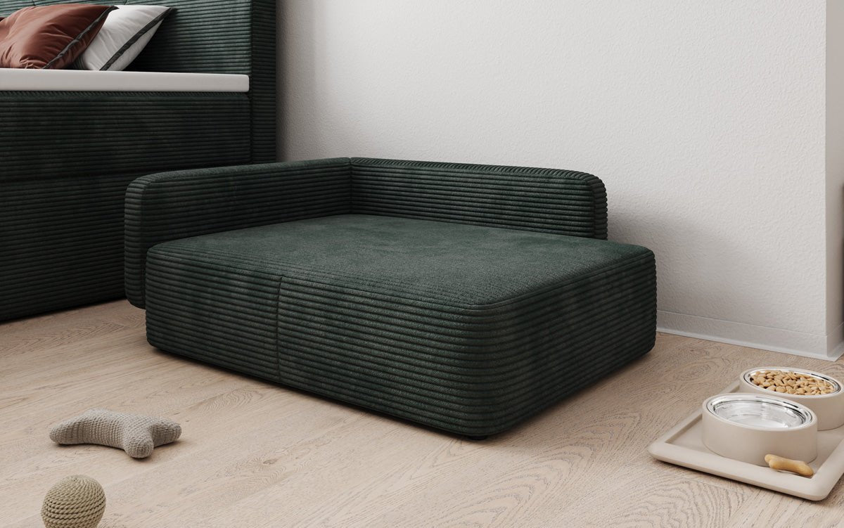 Hundebett BelloCouch 80 × 60 cm in Cord