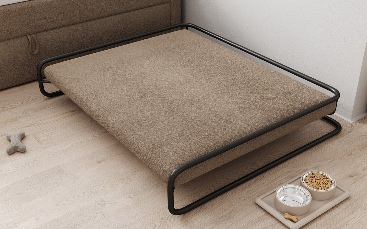 Hondebett Arlo 100×120 cm a Bouclé