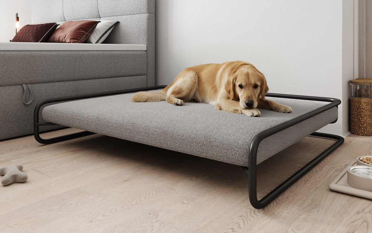 Hondebett Arlo 100×120 cm a Bouclé